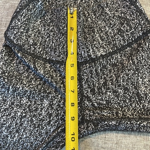 Lululemon  Legging Pants Womens Gray Speckled Stretch Wunder Skinny Mid … - Picture 5 of 10